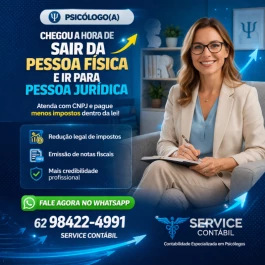 Contabilidade para PSICOLOGO(A)
