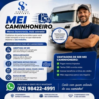 Prestação de serviços MEI Caminhoneiro